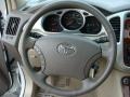 Ivory 2005 Toyota Highlander Limited 4WD Steering Wheel