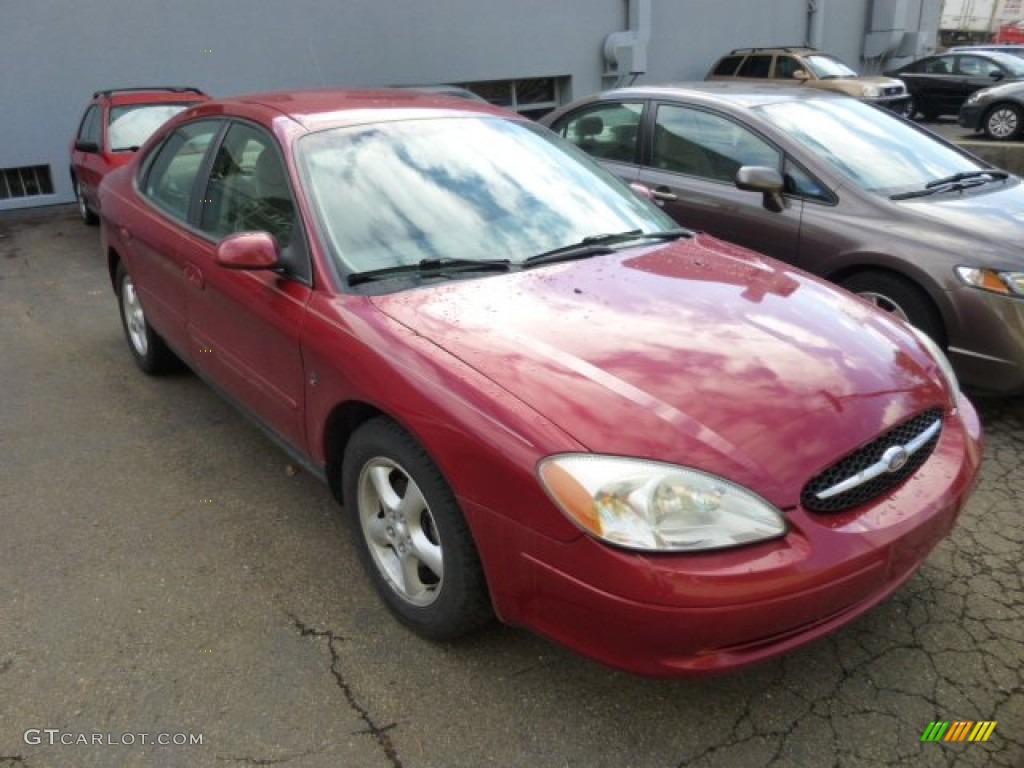 Toreador Red Metallic 2001 Ford Taurus SE Exterior Photo #75889860
