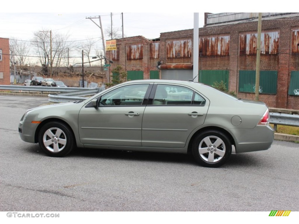 Moss Green Metallic 2008 Ford Fusion SE Exterior Photo #75890543