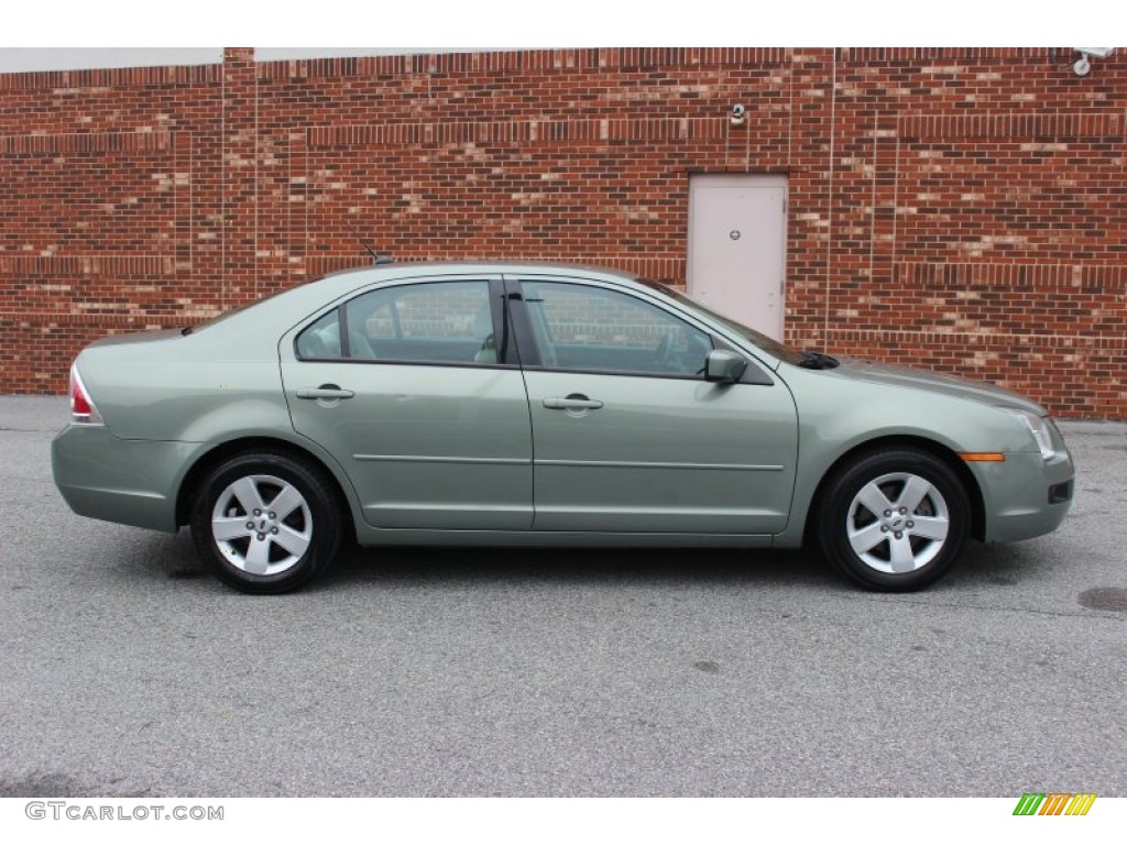 Moss Green Metallic 2008 Ford Fusion SE Exterior Photo #75890585