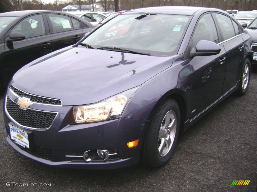 2013 Cruze LT/RS - Atlantis Blue Metallic / Jet Black photo #1