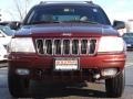 2001 Inferno Red Crystal Pearl Jeep Grand Cherokee Limited 4x4  photo #2