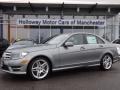 2013 Palladium Silver Metallic Mercedes-Benz C 300 4Matic Sport  photo #1