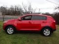 Signal Red 2011 Kia Sportage LX AWD Exterior