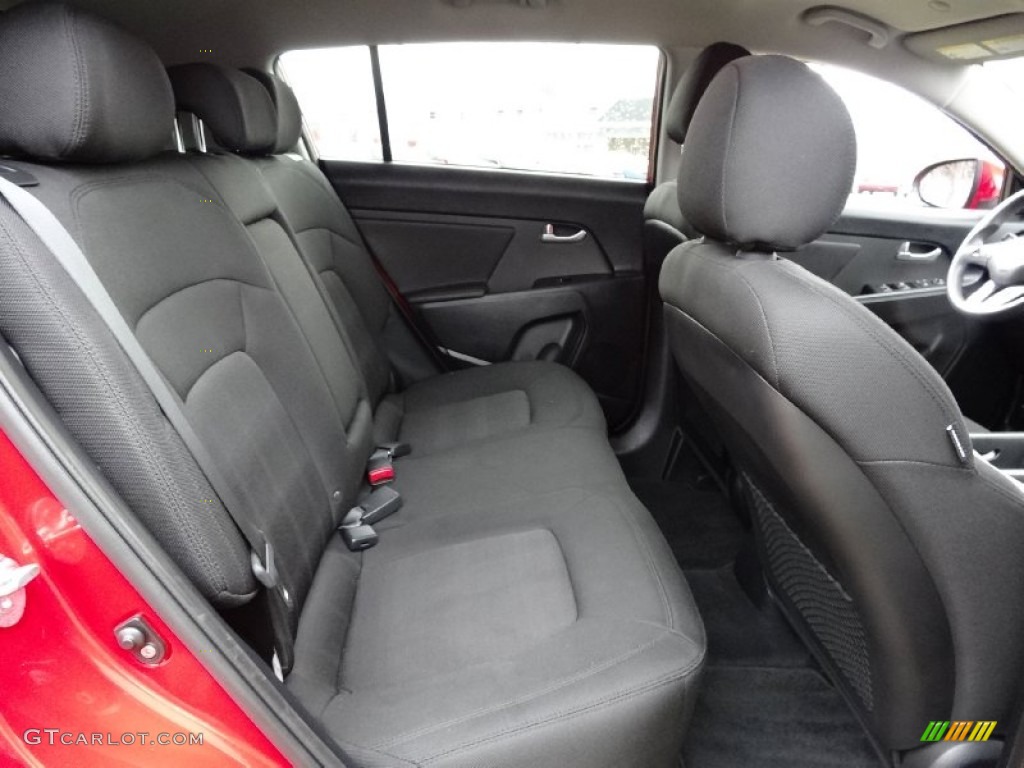 2011 Kia Sportage LX AWD Rear Seat Photo #75891892