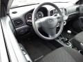 Black 2009 Hyundai Accent GS 3 Door Interior Color