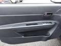 2009 Hyundai Accent Black Interior Door Panel Photo