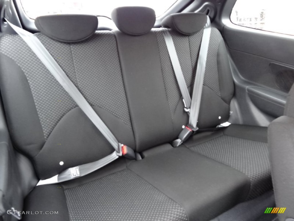 2009 Hyundai Accent GS 3 Door Rear Seat Photo #75892370