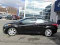 2013 Midnight Black Hyundai Elantra Limited  photo #2