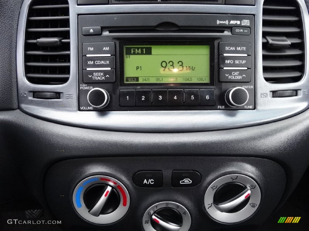 2009 Hyundai Accent GS 3 Door Audio System Photo #75892463