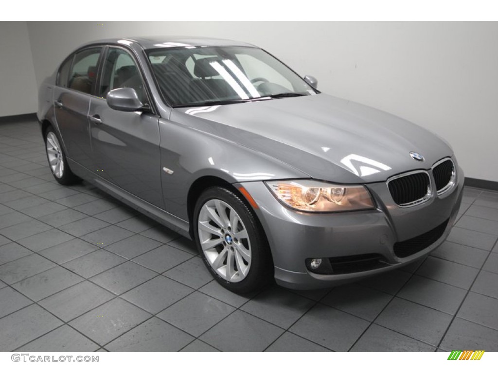 Space Gray Metallic 2011 BMW 3 Series 328i Sedan Exterior Photo #75892514
