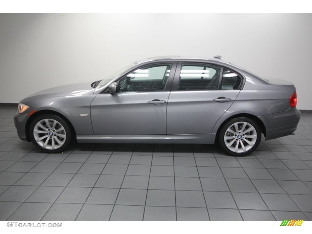 Space Gray Metallic 2011 BMW 3 Series 328i Sedan Exterior Photo #75892532