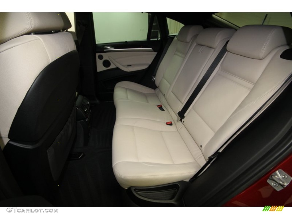 Oyster Interior 2012 BMW X6 xDrive35i Photo #75893492