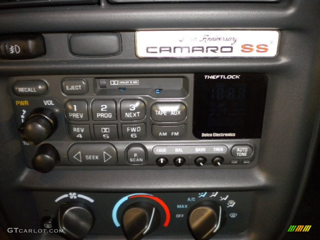 1997 Chevrolet Camaro Z28 SS Convertible Audio System Photos