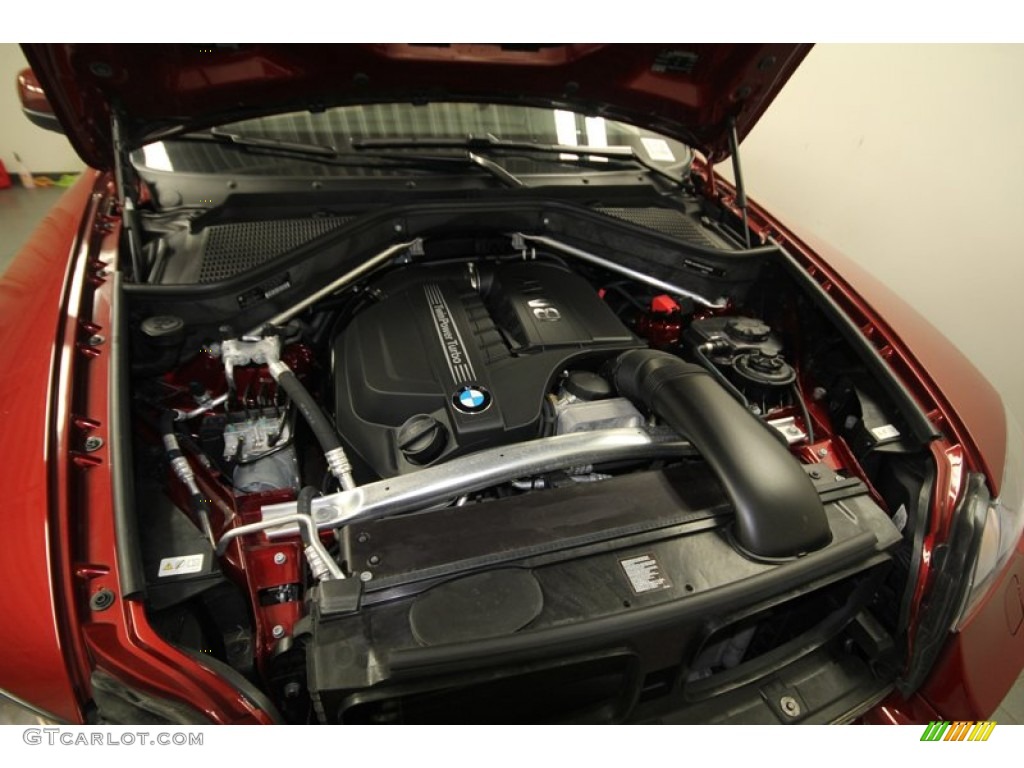 2012 BMW X6 xDrive35i 3.0 Liter DFI TwinPower Turbocharged DOHC 24-Valve VVT Inline 6 Cylinder Engine Photo #75893955
