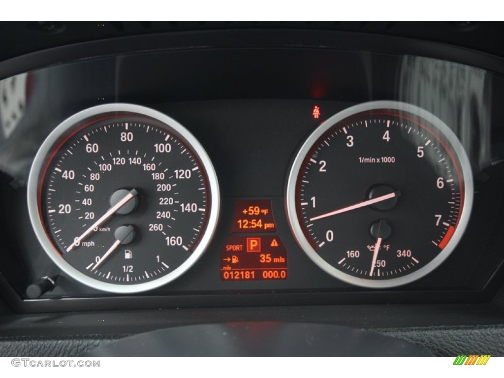 2012 BMW X6 xDrive35i Gauges Photos