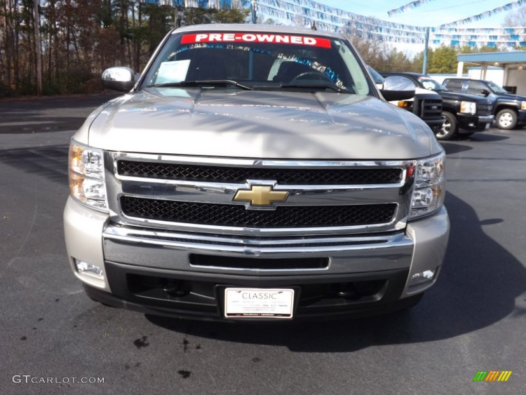 2009 Silverado 1500 LT Extended Cab - Silver Birch Metallic / Ebony photo #8