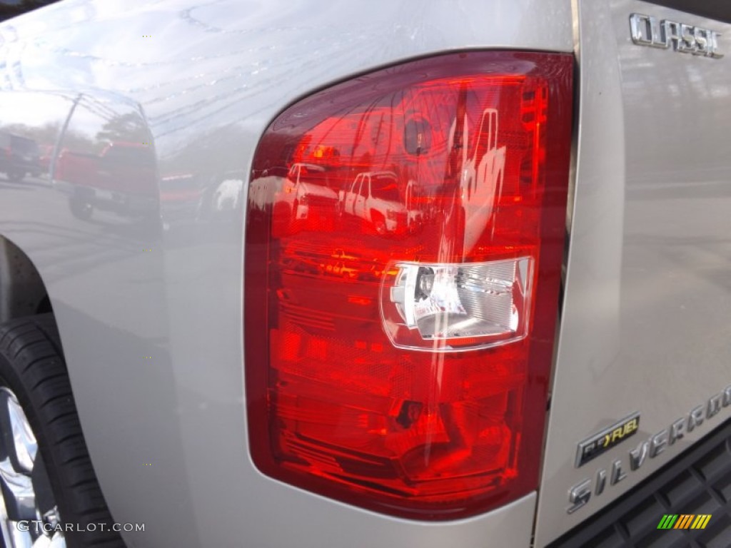 2009 Silverado 1500 LT Extended Cab - Silver Birch Metallic / Ebony photo #15
