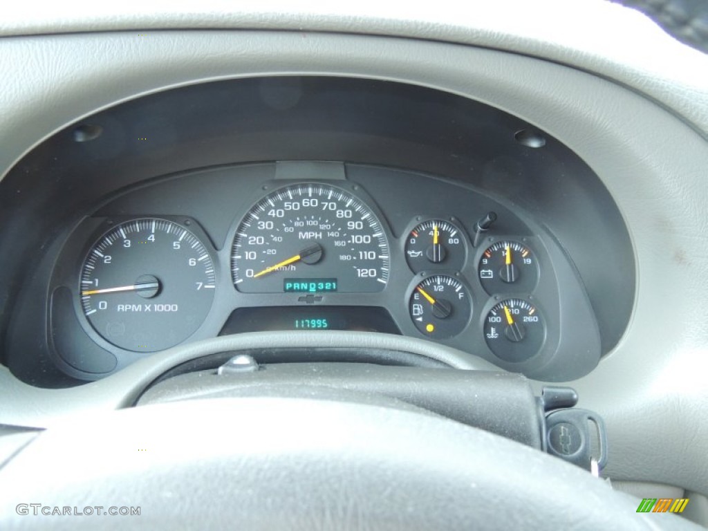 2002 Chevrolet TrailBlazer EXT LT Gauges Photo #75894230