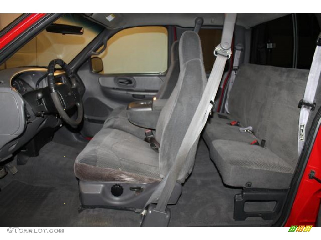 Medium Graphite Interior 1999 Ford F150 XLT Extended Cab 4x4 Photo #75894269