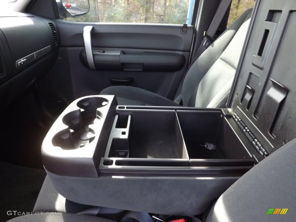 2009 Silverado 1500 LT Extended Cab - Silver Birch Metallic / Ebony photo #27