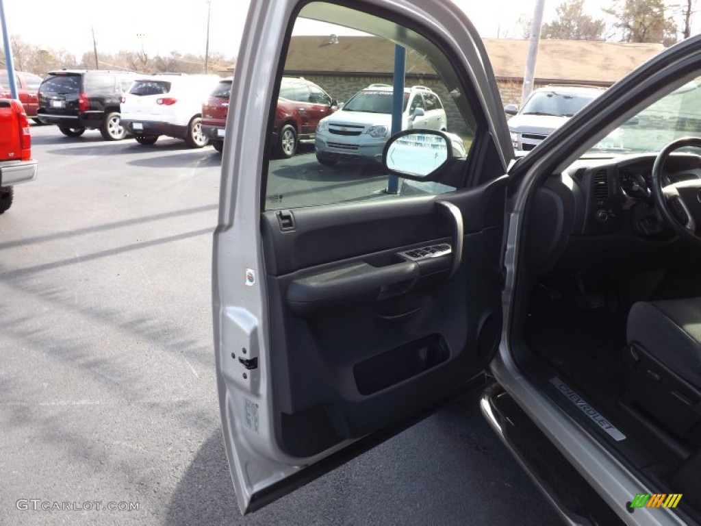 2009 Silverado 1500 LT Extended Cab - Silver Birch Metallic / Ebony photo #34