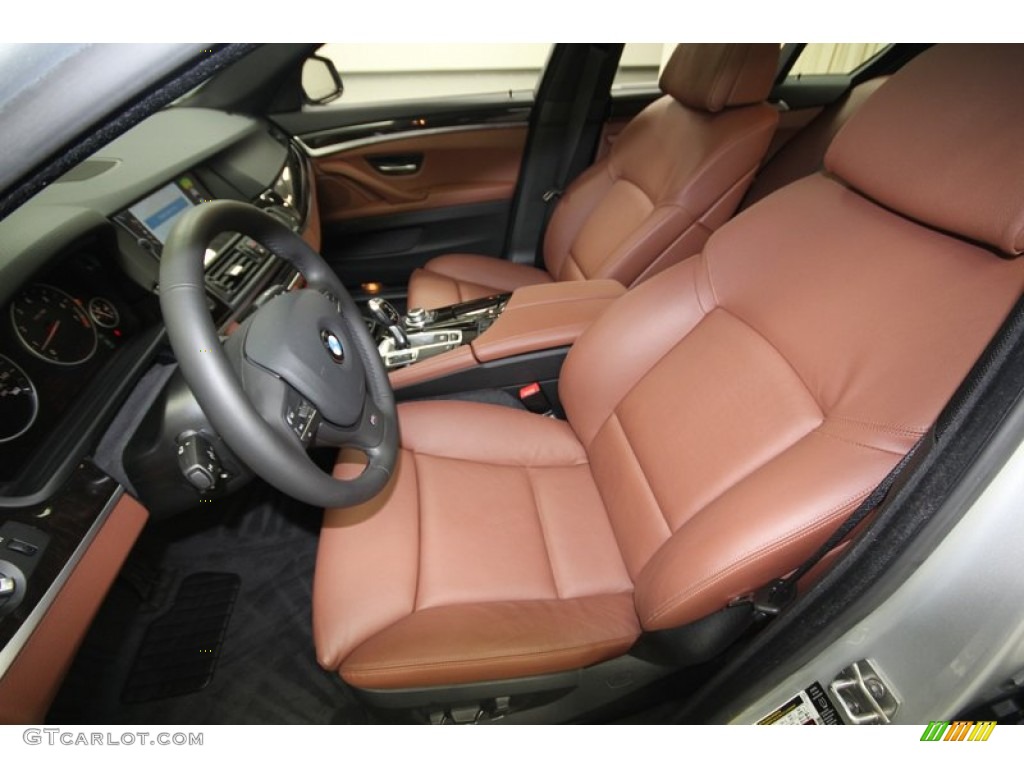 2012 BMW 5 Series 528i Sedan Front Seat Photo #75894723