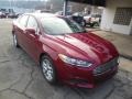 2013 Ruby Red Metallic Ford Fusion SE  photo #2