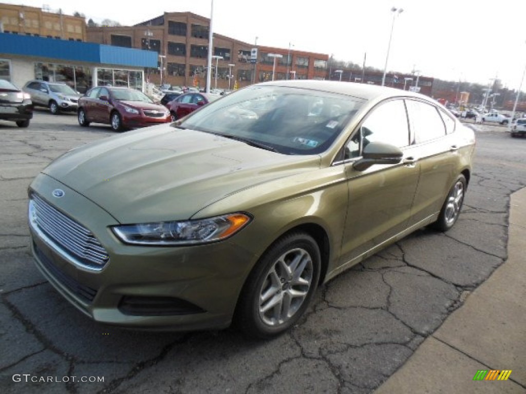 2013 Fusion SE - Ginger Ale Metallic / Charcoal Black photo #4