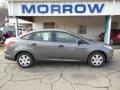 2013 Sterling Gray Ford Focus S Sedan  photo #1