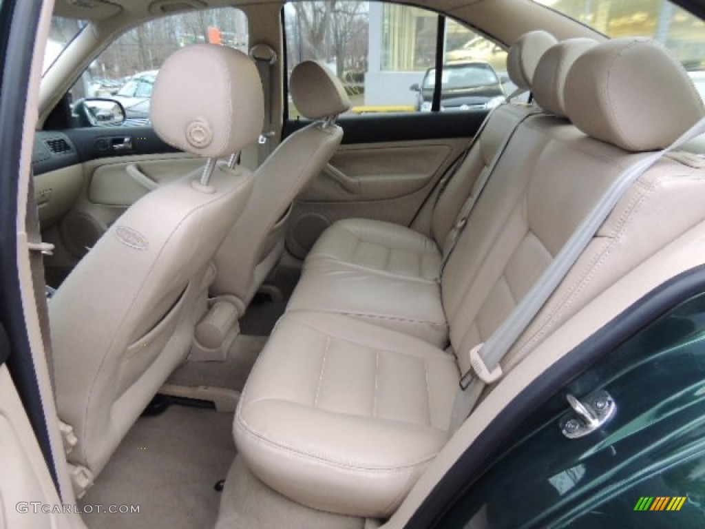 1999 Jetta GLS Sedan - Bright Green Pearl / Beige photo #9