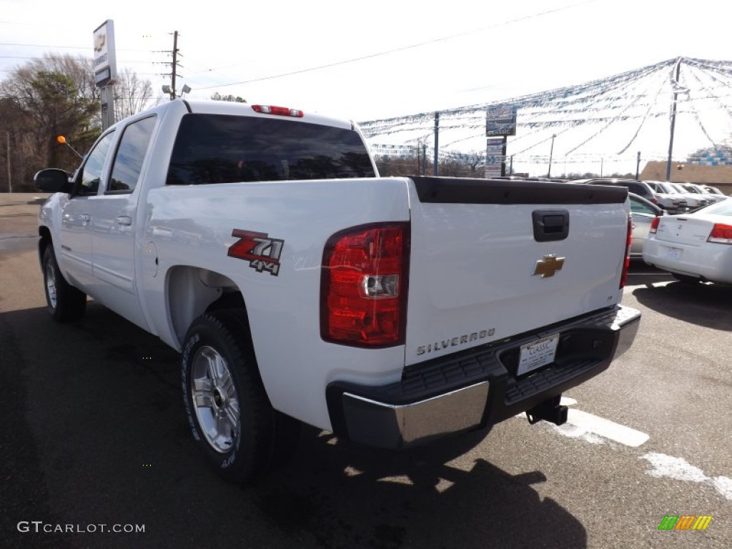 2013 Silverado 1500 LT Crew Cab 4x4 - Summit White / Ebony photo #3