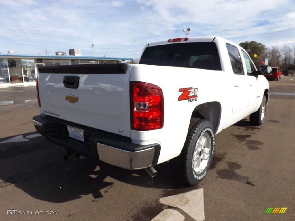 2013 Silverado 1500 LT Crew Cab 4x4 - Summit White / Ebony photo #5