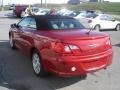 2008 Inferno Red Crystal Pearl Chrysler Sebring Touring Convertible  photo #4