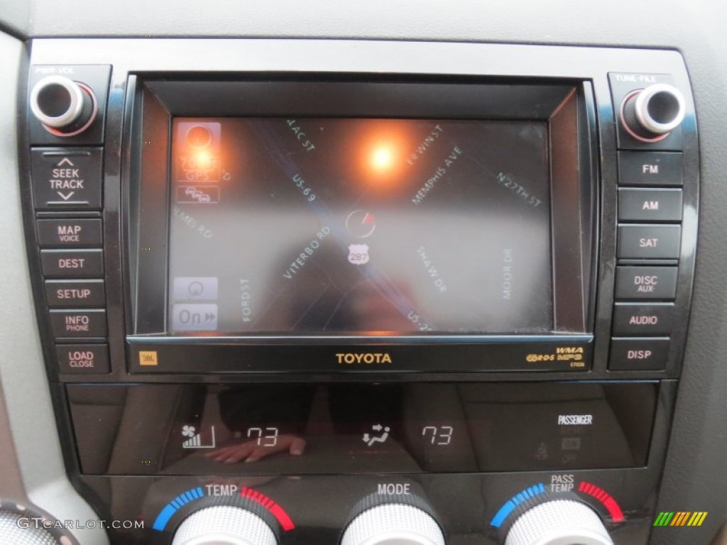 2010 Toyota Tundra Limited CrewMax Navigation Photos