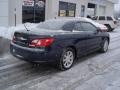 2008 Modern Blue Pearl Chrysler Sebring Touring Convertible  photo #18