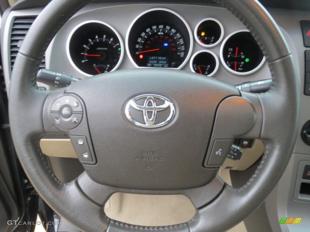 2010 Toyota Tundra Limited CrewMax Steering Wheel Photos