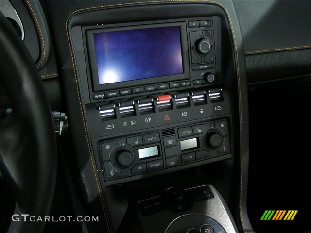 2006 Gallardo Spyder E-Gear - Pearl Orange / Black photo #9