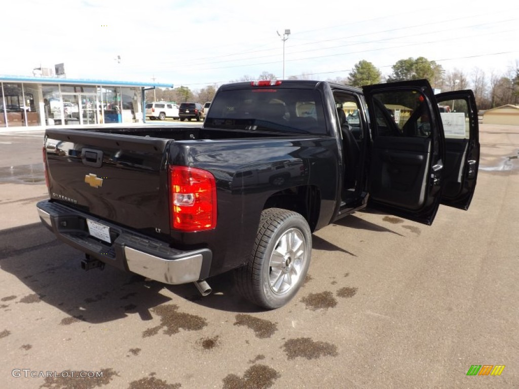 2013 Silverado 1500 LT Crew Cab - Black / Ebony photo #10