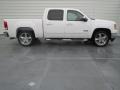 2008 Summit White GMC Sierra 1500 SLE Crew Cab  photo #2