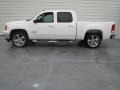 2008 Summit White GMC Sierra 1500 SLE Crew Cab  photo #5