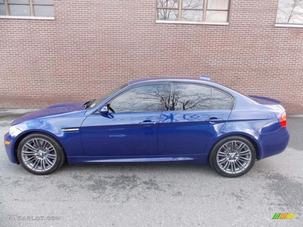 2008 M3 Sedan - Interlagos Blue Metallic / Silver Novillo Leather photo #2
