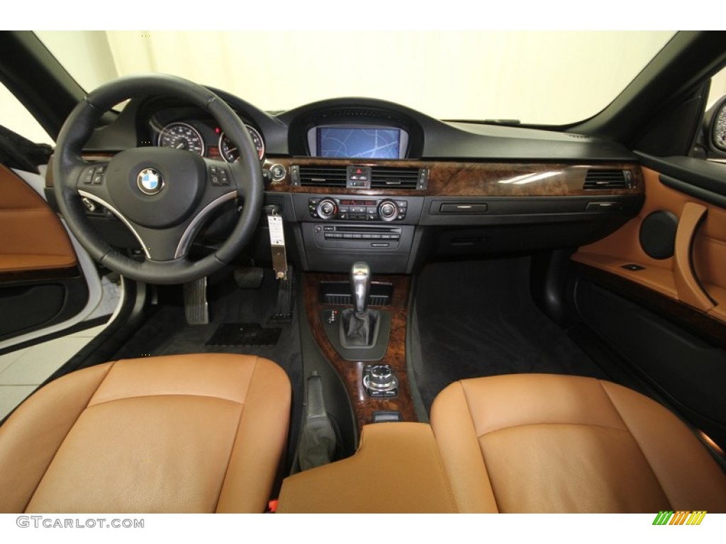 2010 3 Series 328i Convertible - Alpine White / Saddle Brown Dakota Leather photo #4