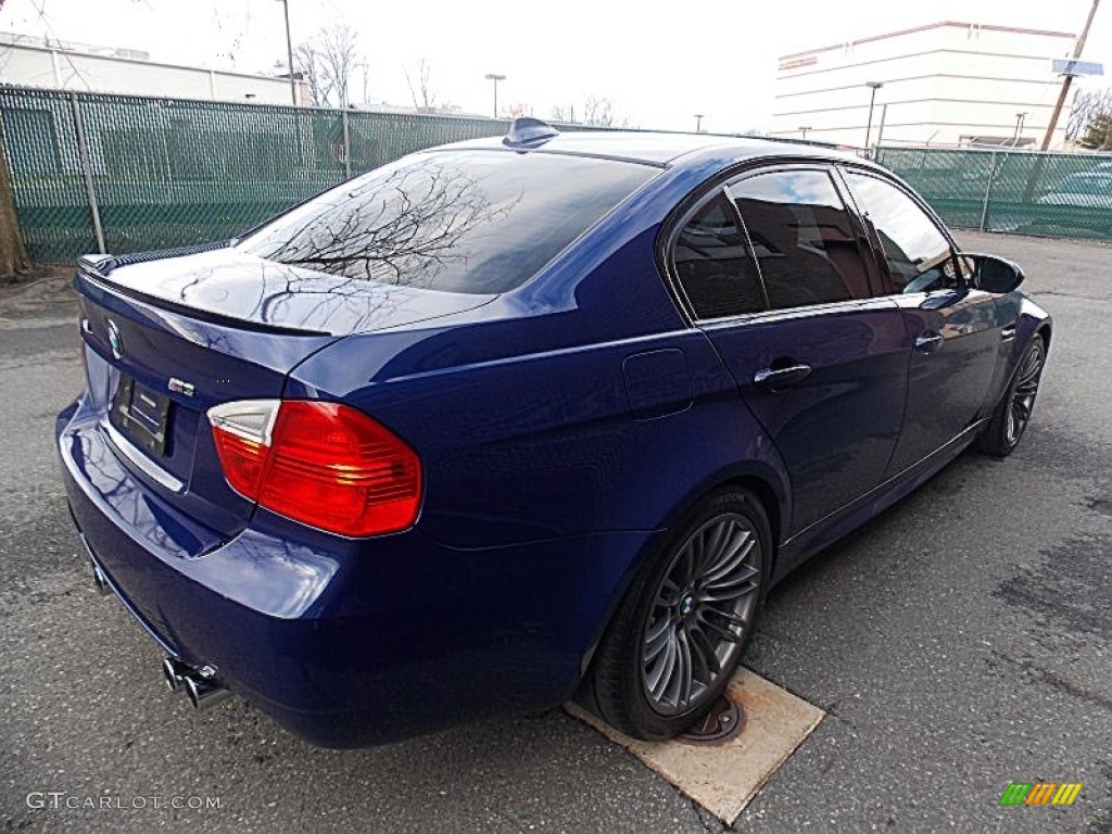2008 M3 Sedan - Interlagos Blue Metallic / Silver Novillo Leather photo #5