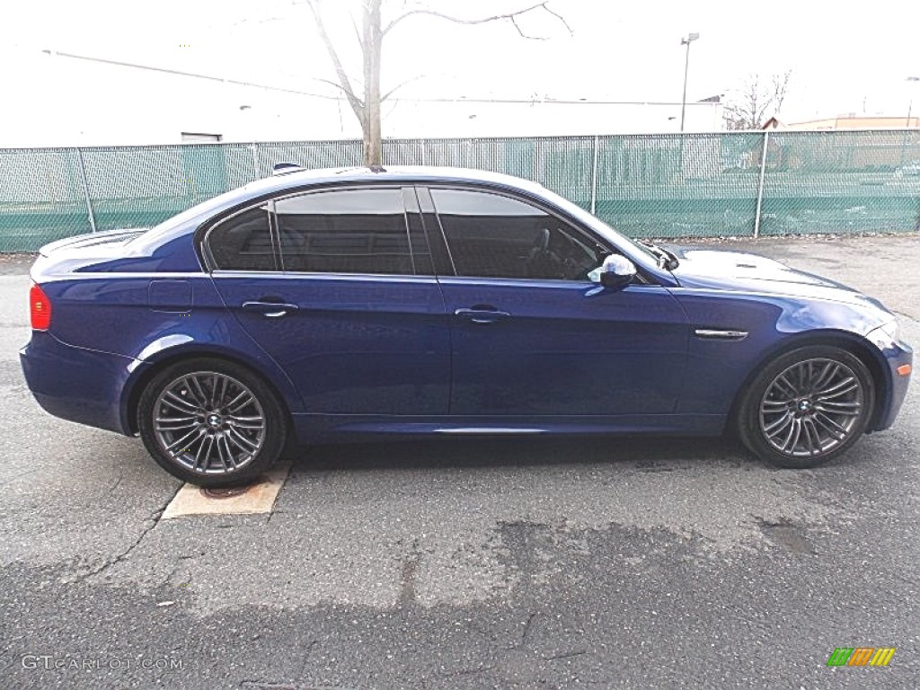 2008 M3 Sedan - Interlagos Blue Metallic / Silver Novillo Leather photo #6