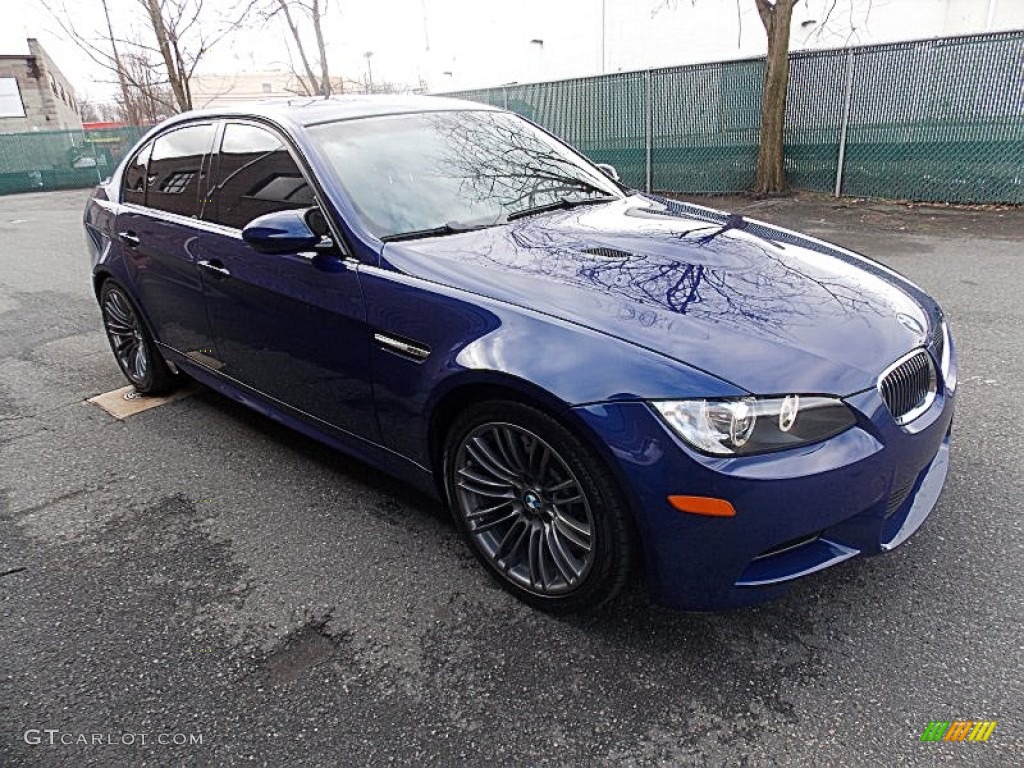 2008 M3 Sedan - Interlagos Blue Metallic / Silver Novillo Leather photo #7