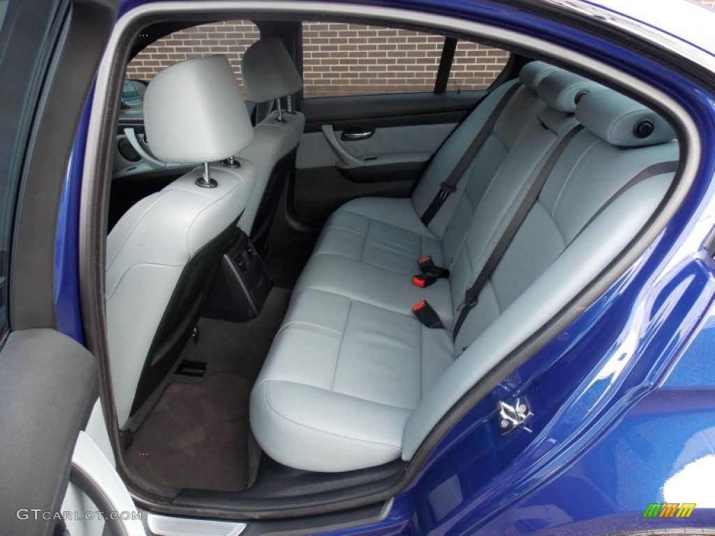 2008 M3 Sedan - Interlagos Blue Metallic / Silver Novillo Leather photo #14