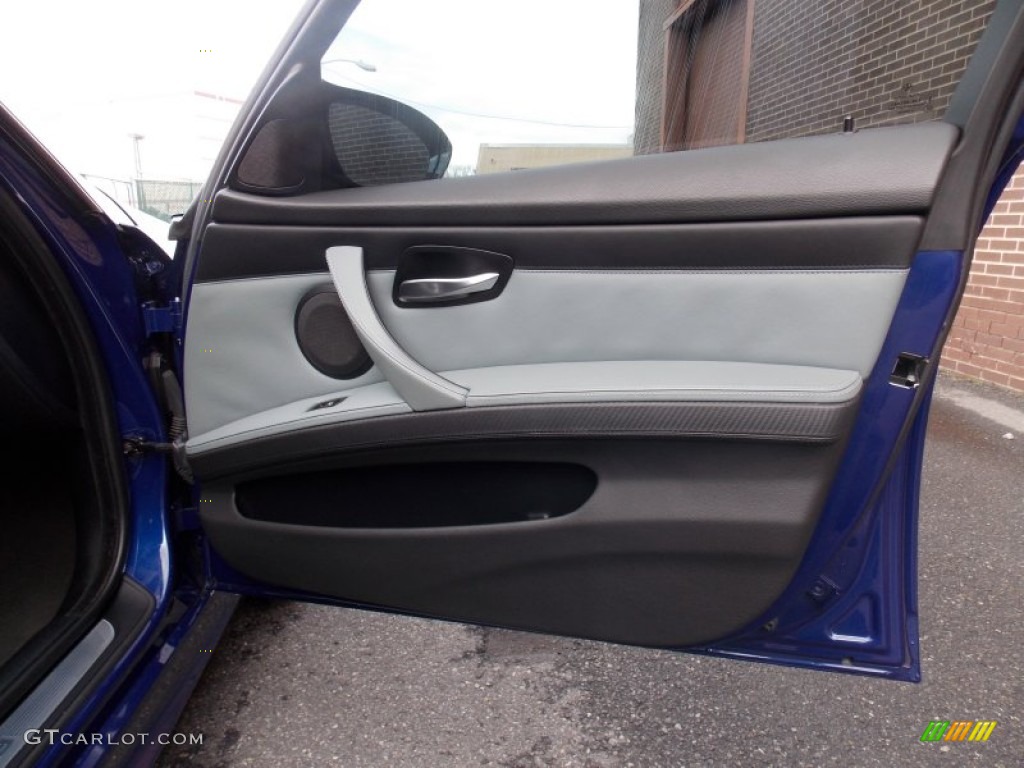 2008 M3 Sedan - Interlagos Blue Metallic / Silver Novillo Leather photo #15