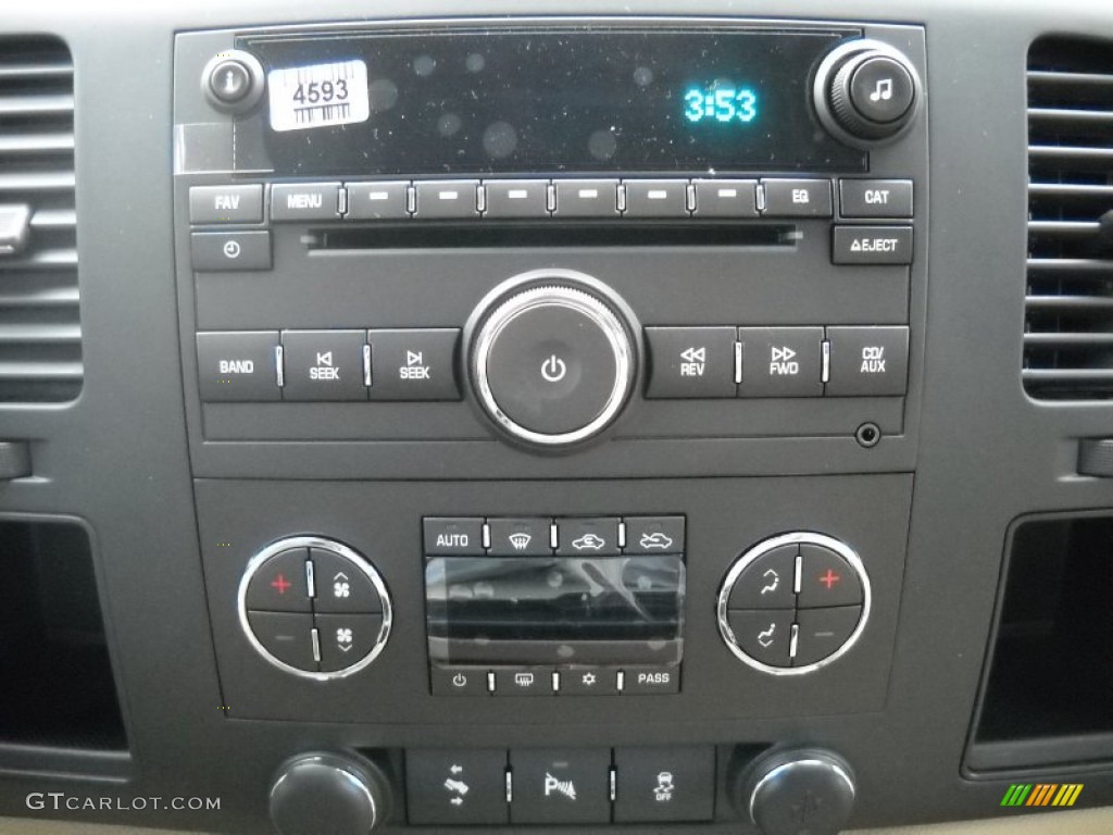 2013 Sierra 1500 SLE Crew Cab - Summit White / Very Dark Cashmere/Light Cashmere photo #17