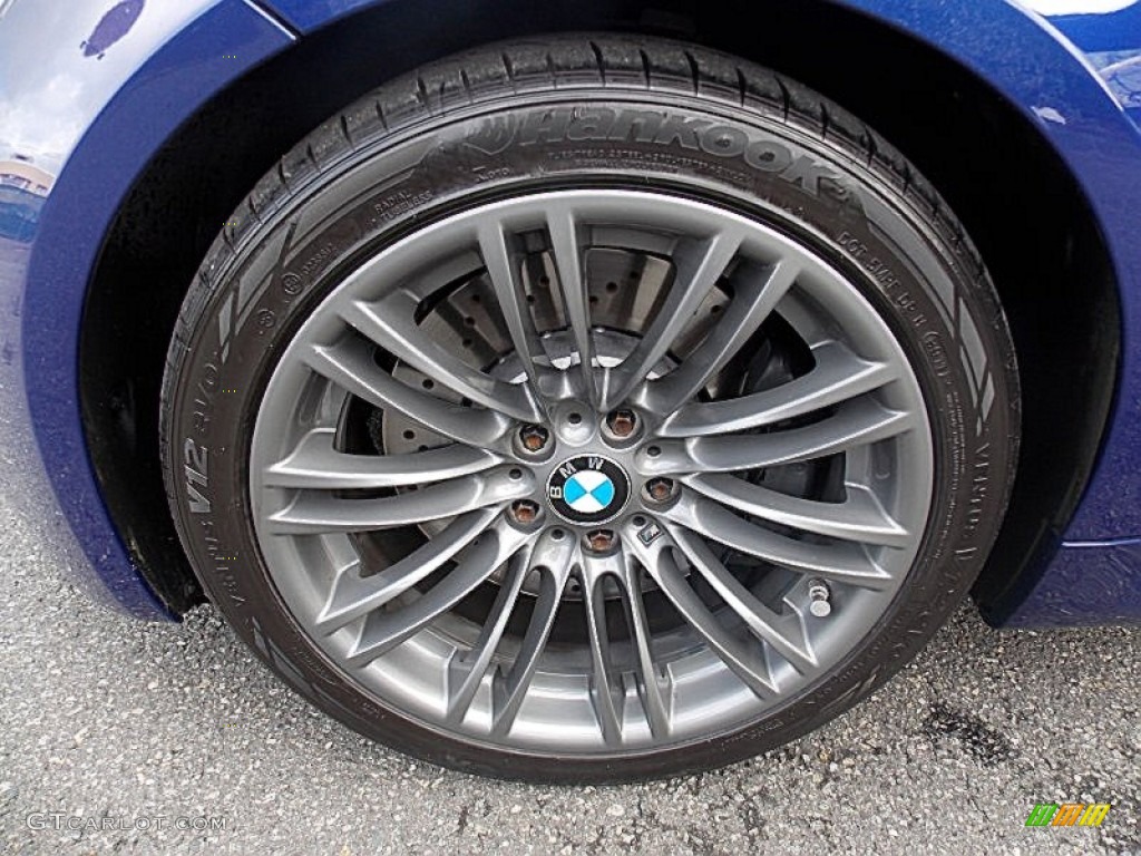 2008 M3 Sedan - Interlagos Blue Metallic / Silver Novillo Leather photo #25